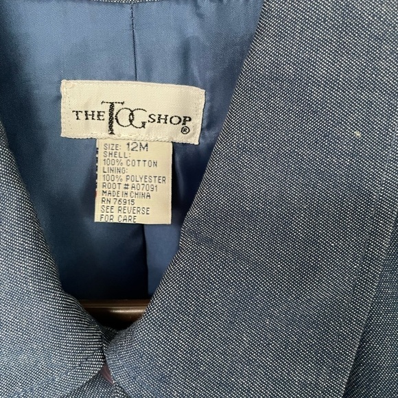 The Tog shop Jean button down blue jacket - Picture 5 of 5